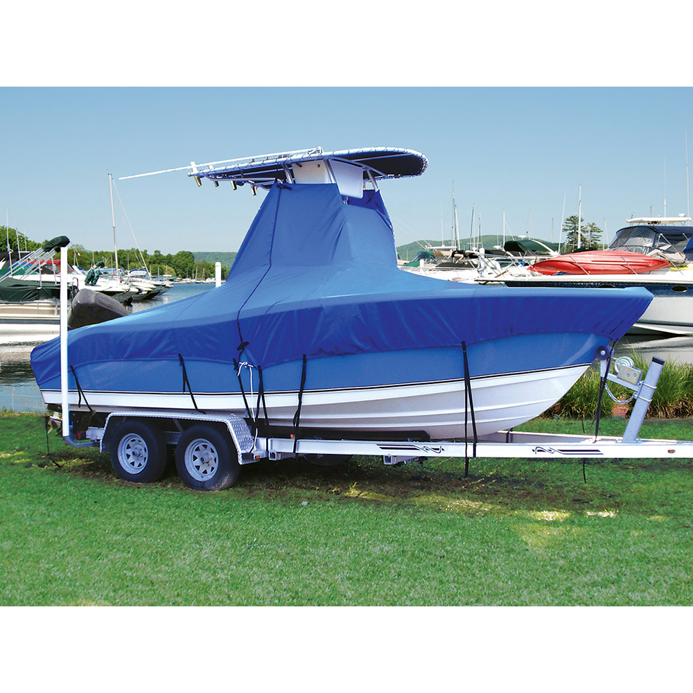 Taylor Made T-Top Boat Semi-Custom Cover 23&#39;5&quot; - 24&#39;4&quot; x 102&quot; - Blue CD-78469