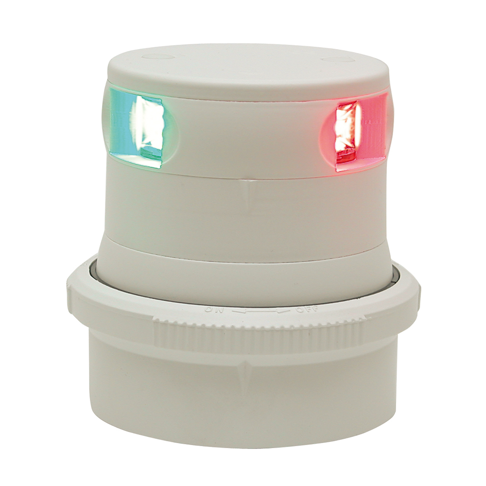 Aqua Signal Series 34 Tri-Color Mast Mount LED Light - White Housing CD-78582