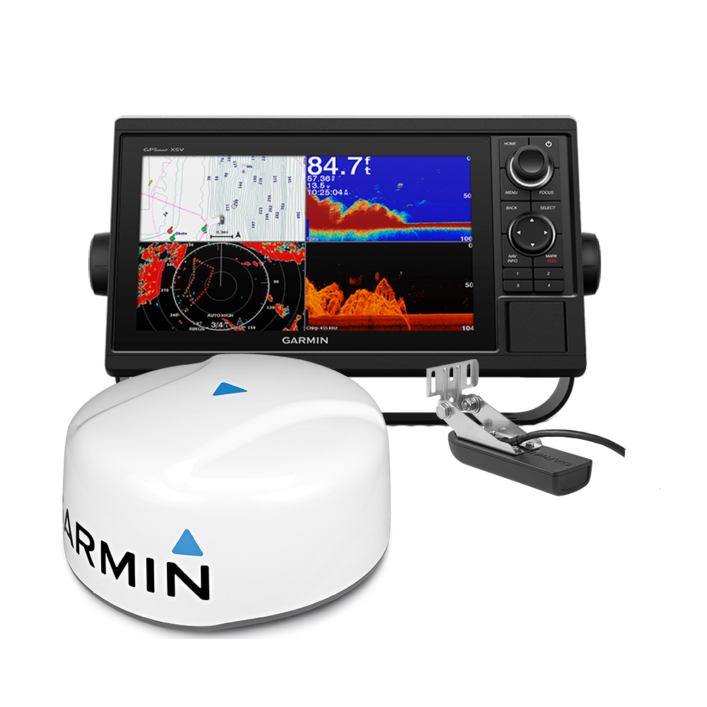 Garmin GPSMAP® 1042xsv w/GMR 18HD+ Radar & GT52HW-TM - 010-01740-21/GMR18+
