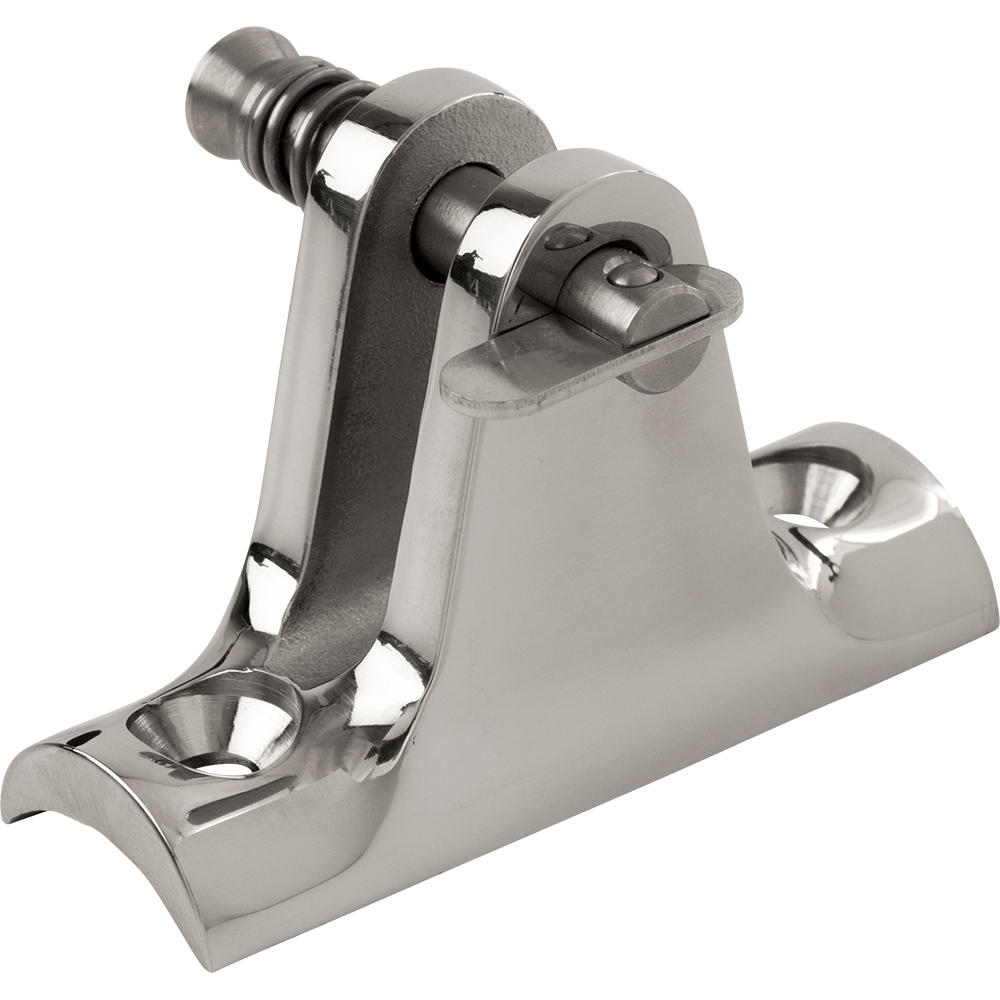 image for Sea-Dog Stainless Steel 90° Concave Base Deck Hinge – Removable Pin
