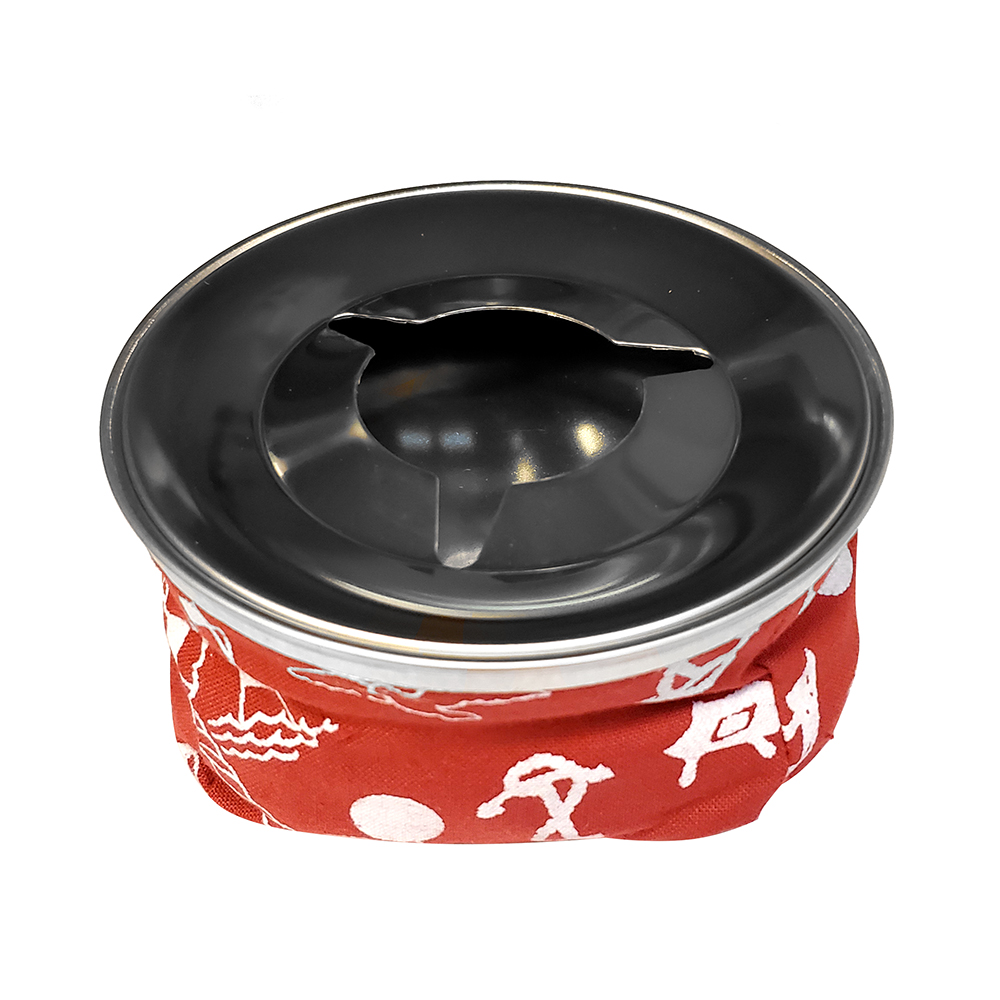 image for Sea-Dog Bean Bag Style Ashtray – Red