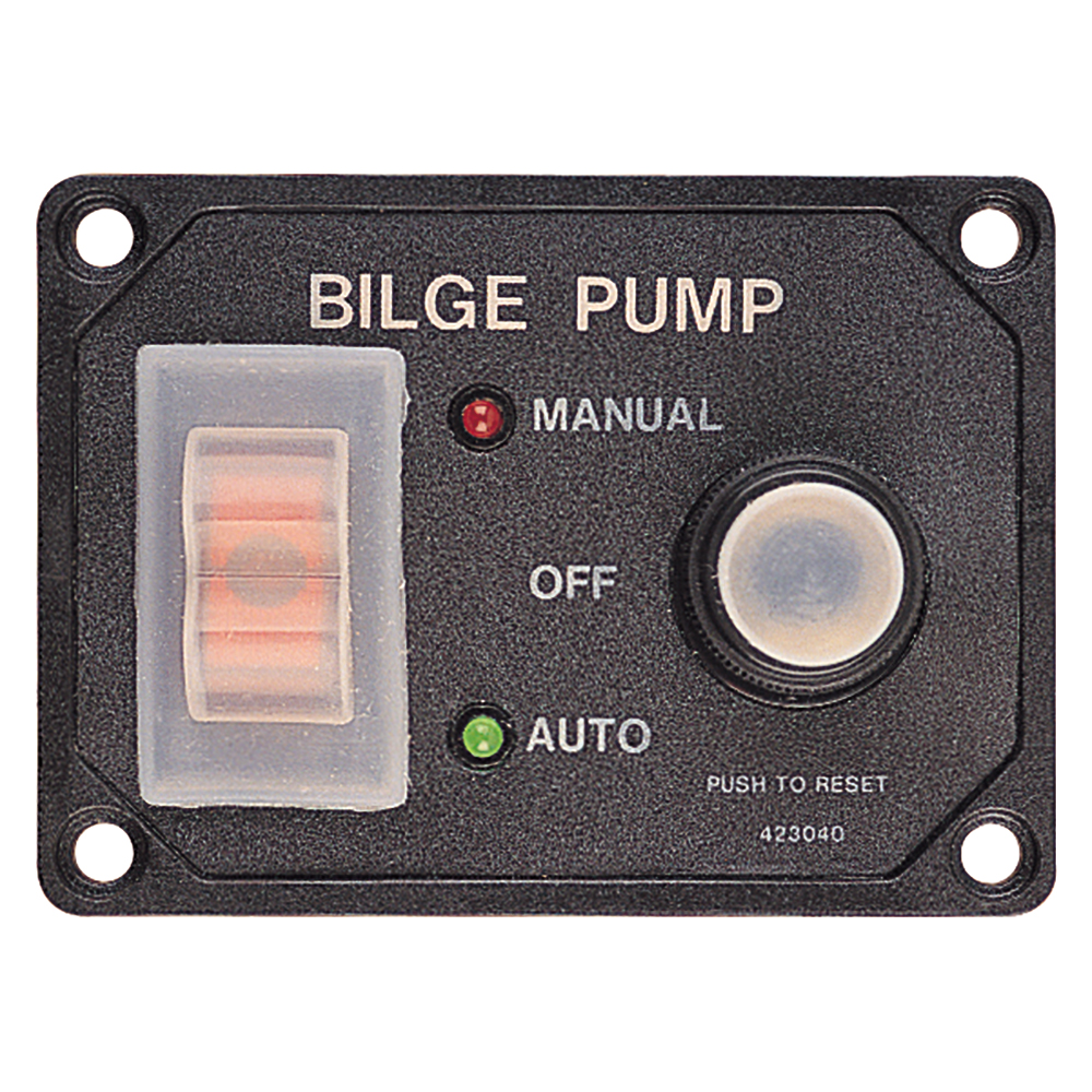image for Sea-Dog Splash Guard Bilge Pump Panel w/Circuit