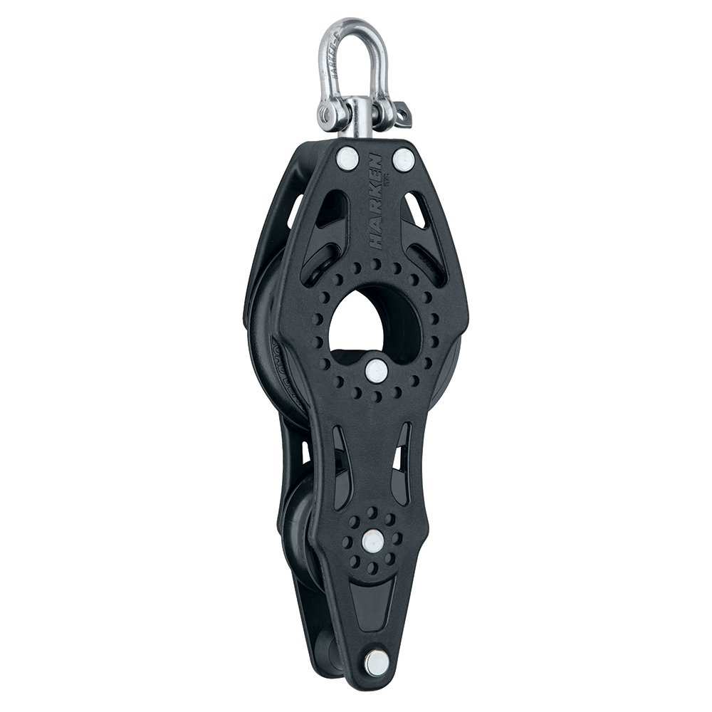 image for Harken 57mm Carbo Air Fiddle Block w/Swivel & Becket