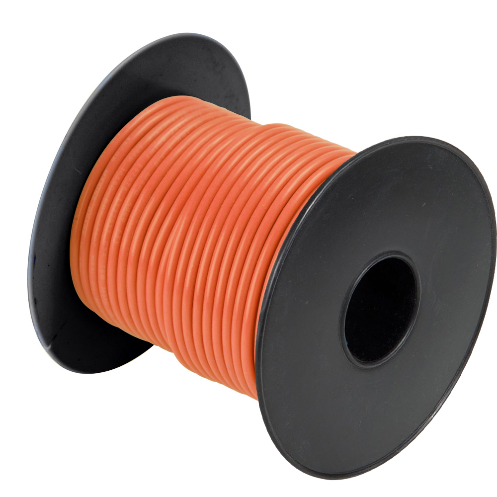 image for Cobra Wire 14 Gauge Flexible Marine Wire – Orange – 100'