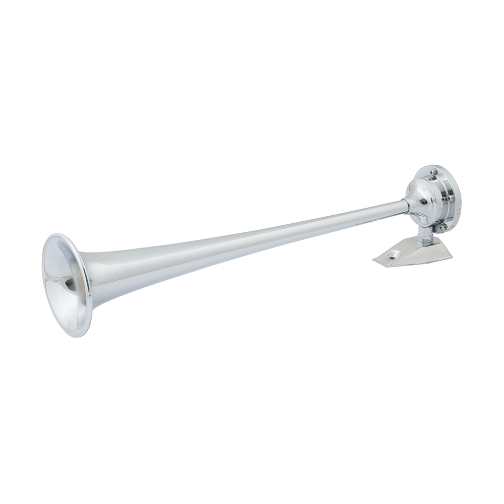image for Marinco 12V Chrome Plated Single Trumpet Air Horn