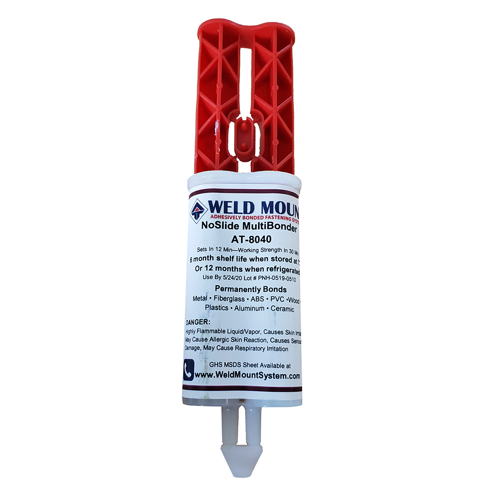 image for Weld Mount 8040 Acrylic Adhesive w/Plunger