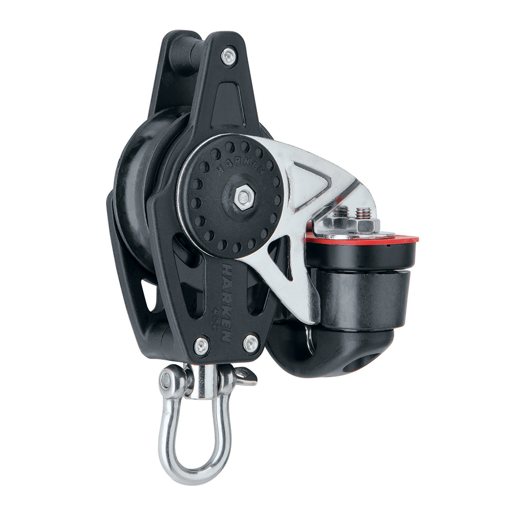 image for Harken 40mm Carbo Air Block w/Cam Cleat & Becket
