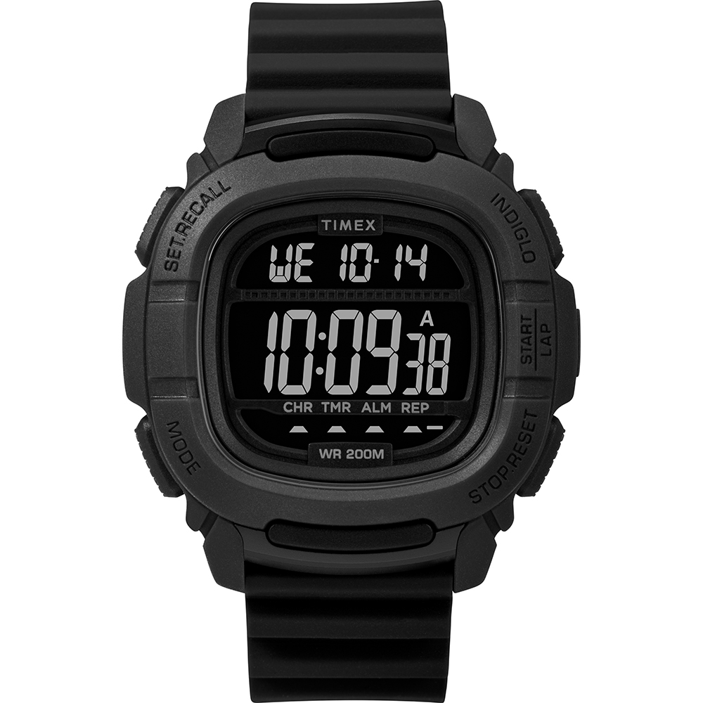 image for Timex DGTL BST.47 Boost Shock Watch – Black