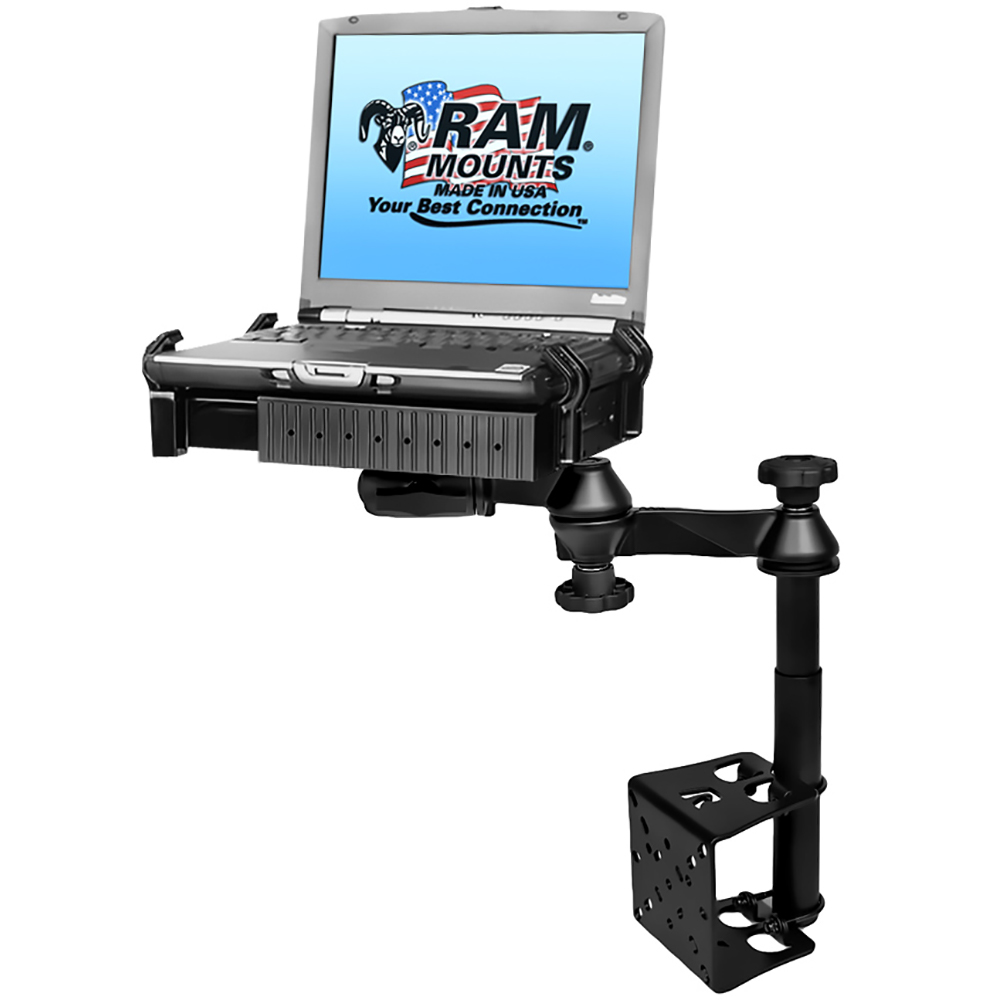 image for RAM Mount RAM® Vertical Drill-Down Laptop Mount