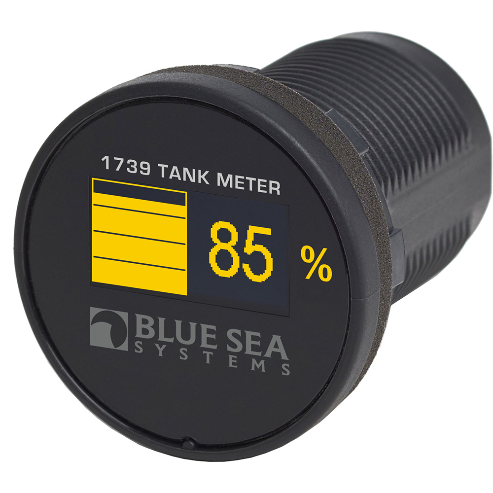 image for Blue Sea 1739 Mini OLED Tank Meter – Yellow