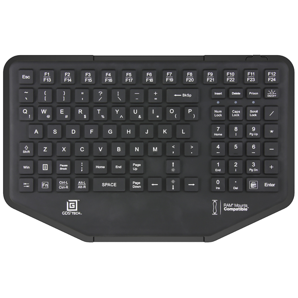 image for RAM Mount GDS® Keyboard™ w/10-Key Numeric Pad