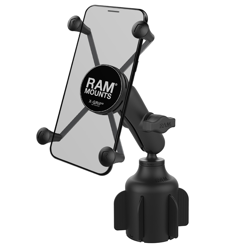 image for RAM Mount RAM® X-Grip® Large Phone Mount w/RAM® Stubby™ Cup Holder Base