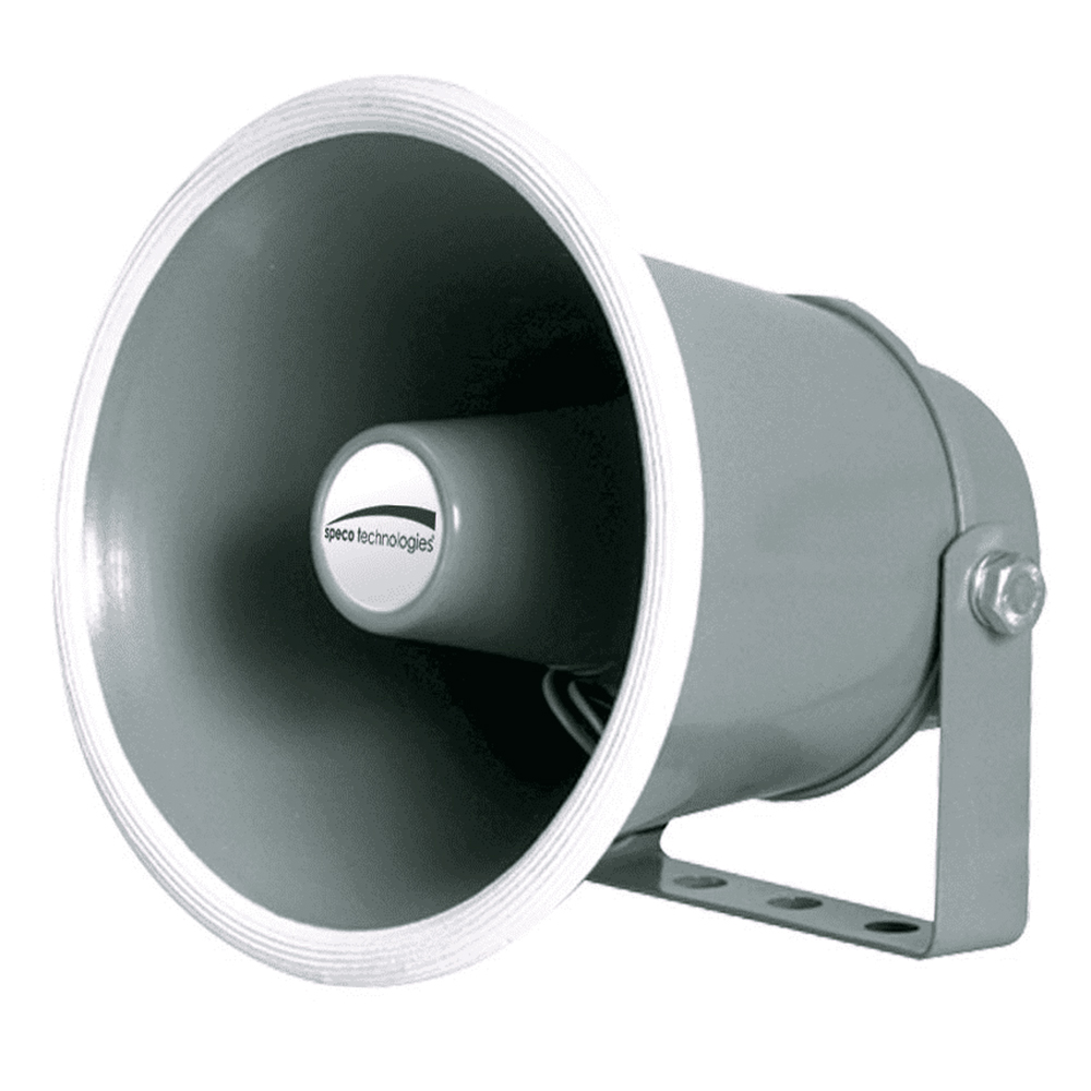 image for Speco 6″ Weather-Resistant Aluminum Horn – 4 Ohms