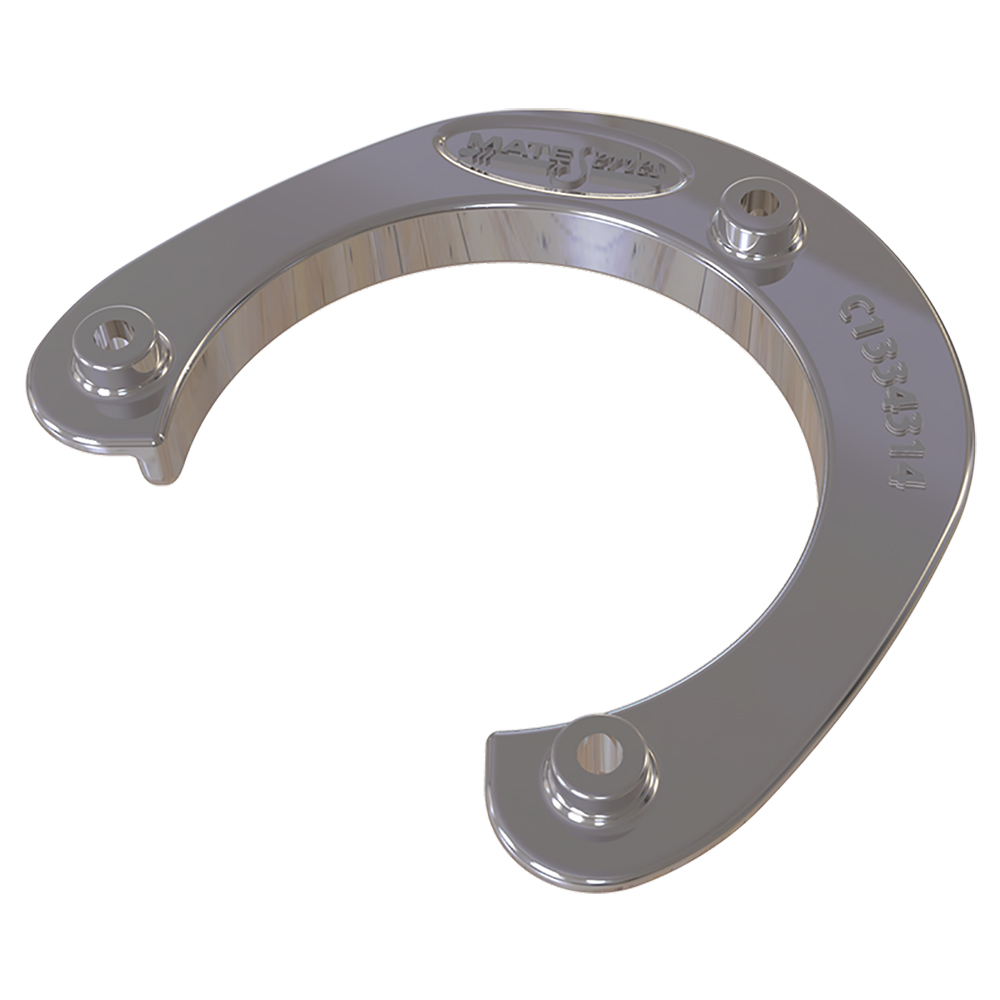 Mate Series Stainless Steel Rod & Cup Holder Backing Plate for Round Rod/Cup Only for 3-3/4