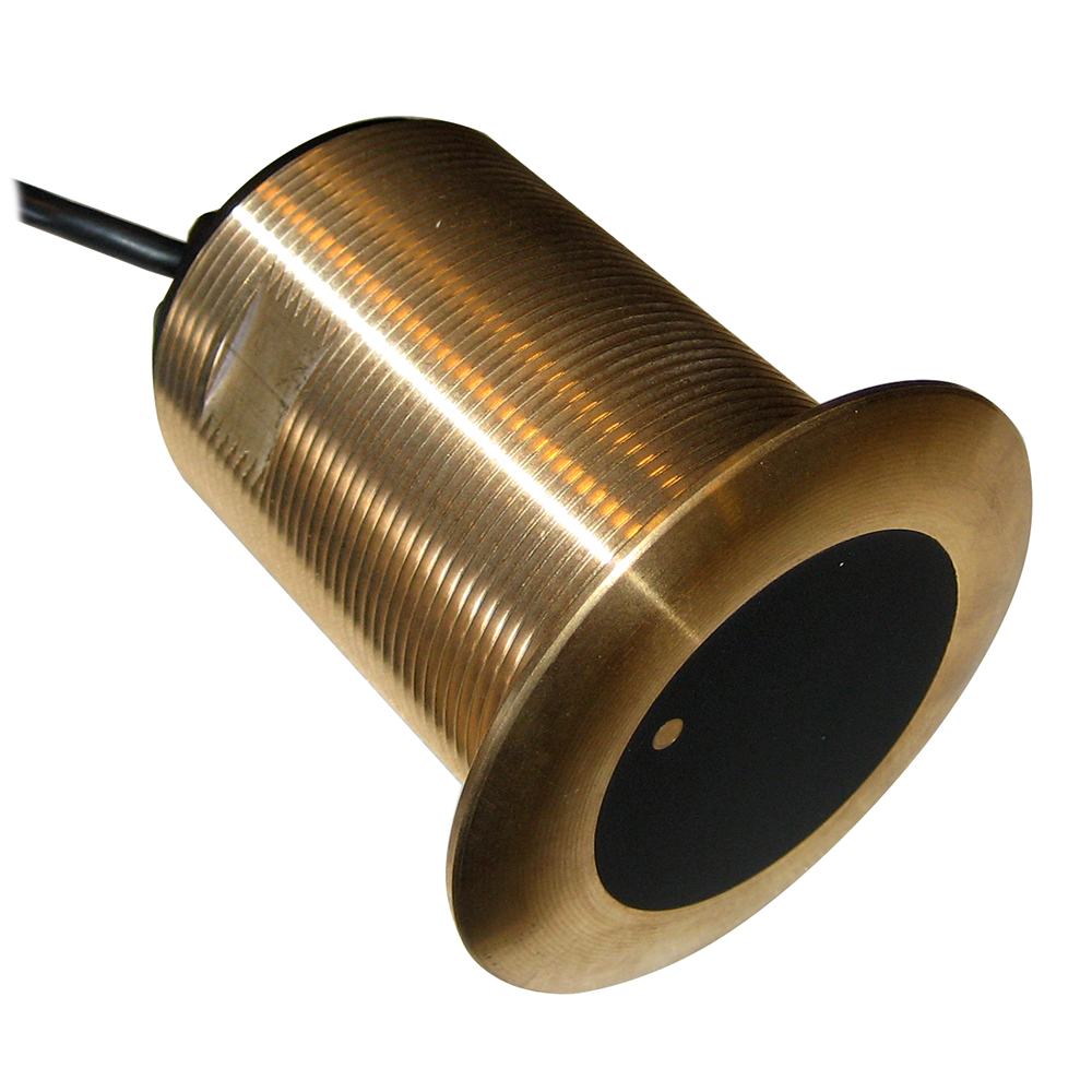 Raymarine CPT-S High CHIRP Bronze Thru-Hull Flush Mount Transducer - 0 Degree Angle - A80446