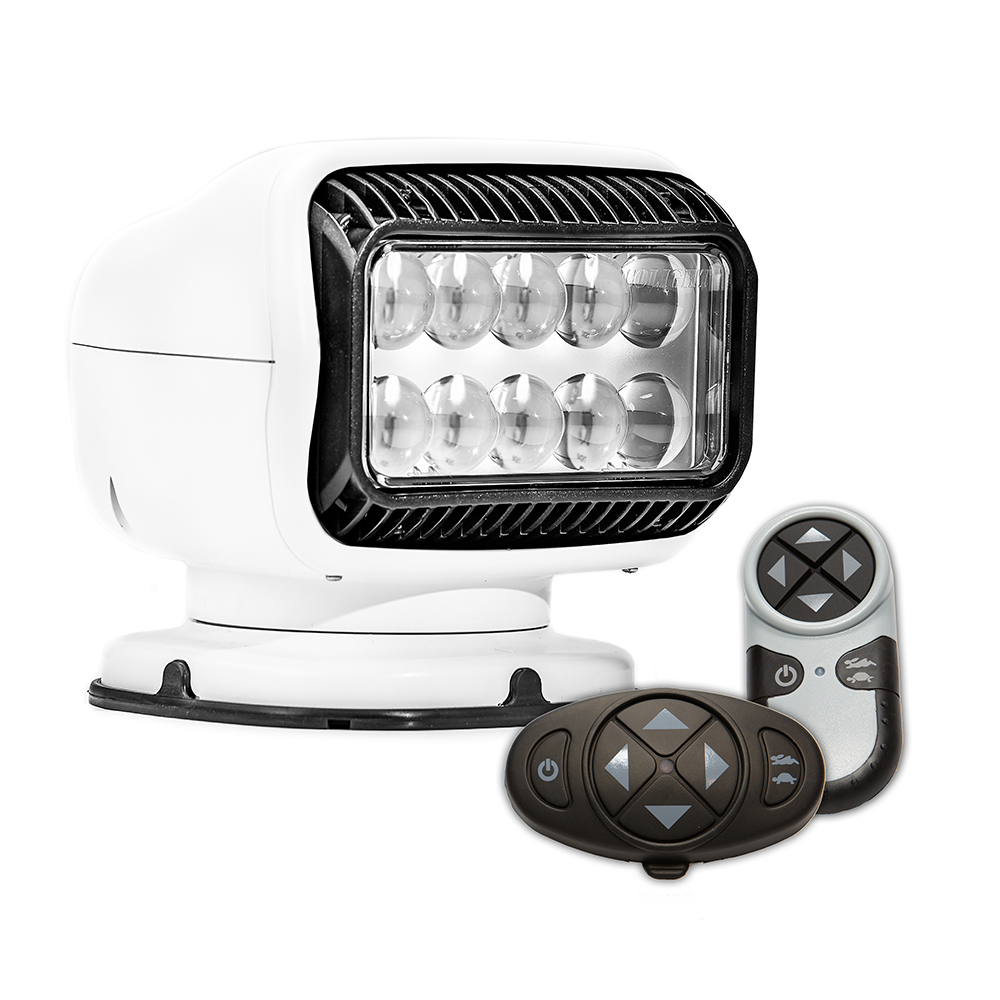 image for Golight Radioray GT Series Permanent Mount – White LED – Wireless Handheld & Wireless Dash Mount Remotes