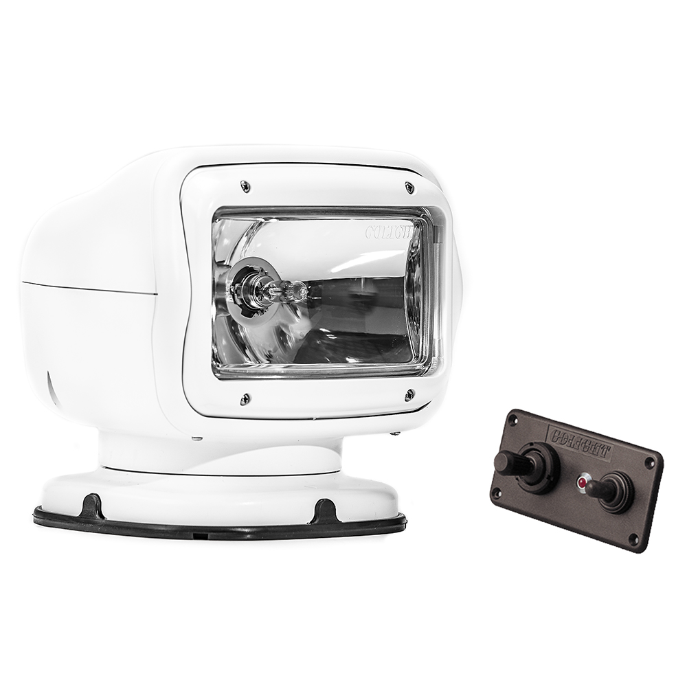 image for Golight Radioray GT Series Permanent Mount – White Halogen – Hard Wired Dash Mount Remote