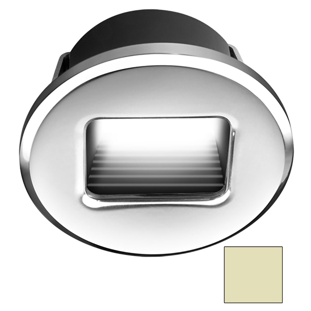 image for i2Systems Ember E1150Z Snap-In – Polished Chrome – Round – Warm White Light