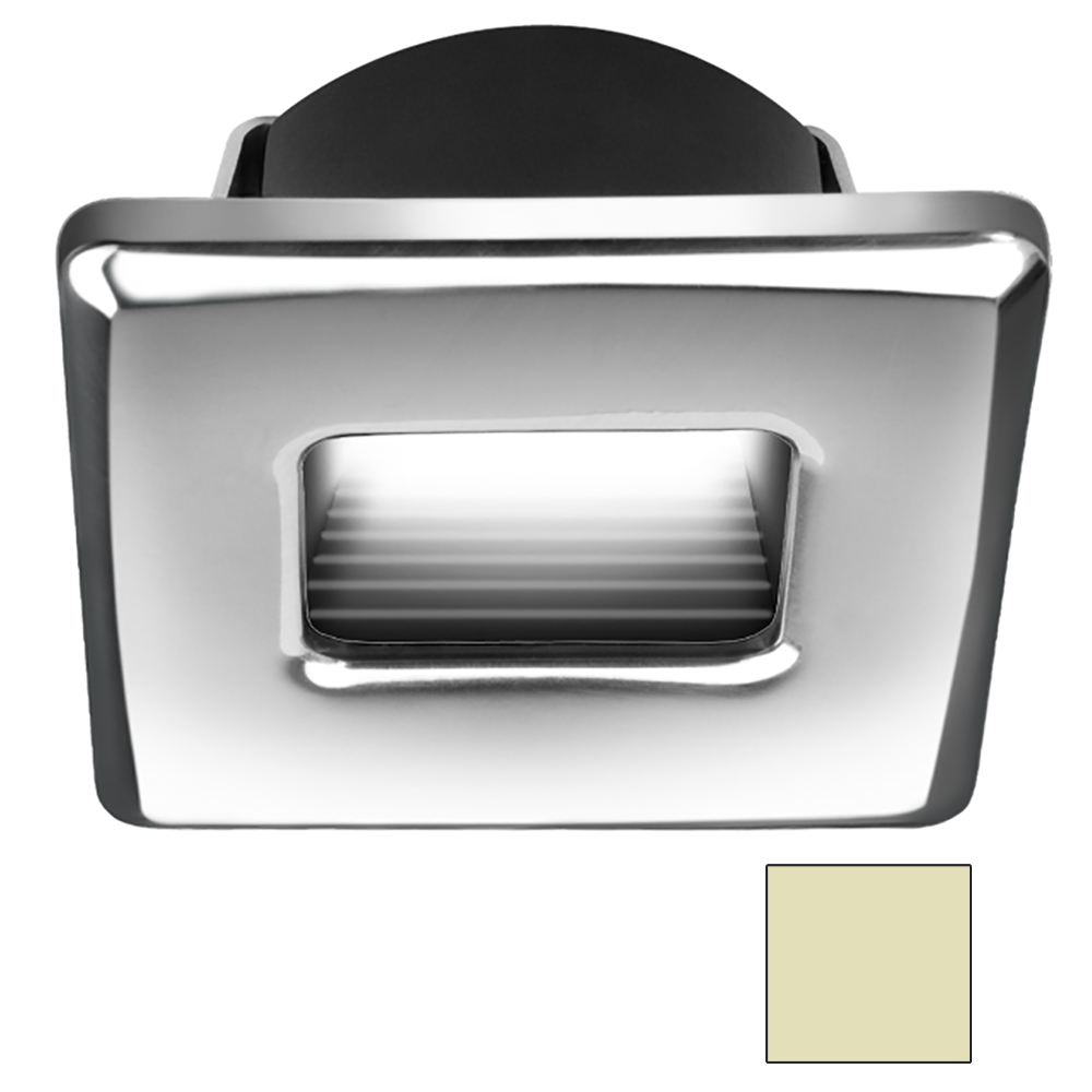 image for i2Systems Ember E1150Z Snap-In – Polished Chrome – Square – Warm White Light