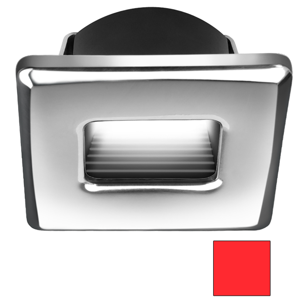 image for i2Systems Ember E1150Z Snap-In – Polished Chrome – Square – Red Light