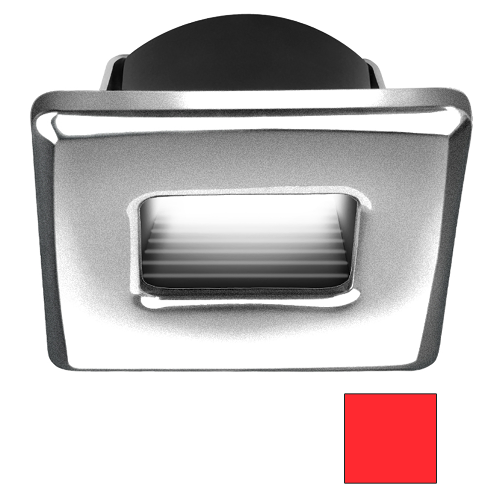 image for i2Systems Ember E1150Z Snap-In – Brushed Nickel – Square – Red Light