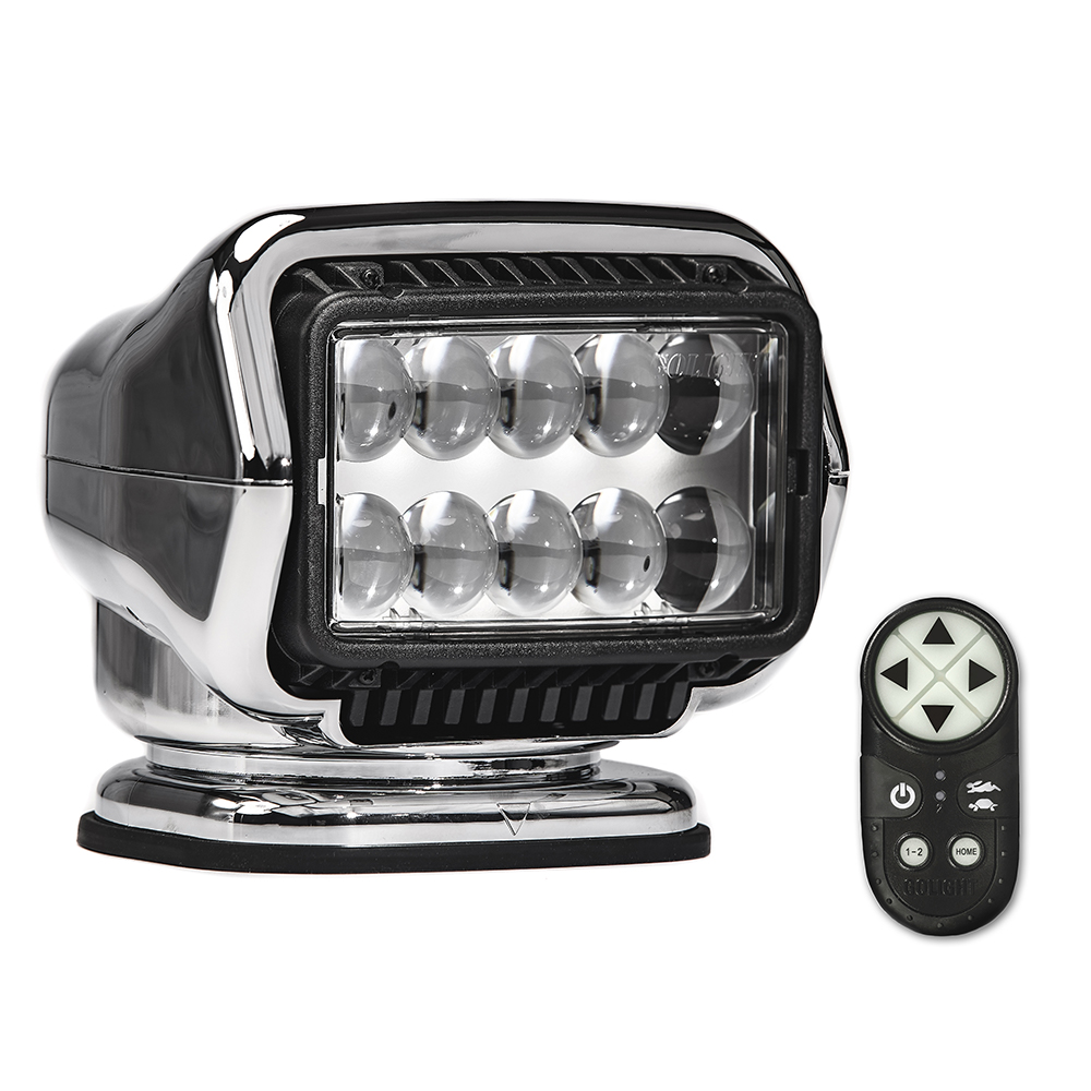 image for Golight Stryker ST Series Portable Magnetic Base Chrome LED w/Wireless Handheld Remote