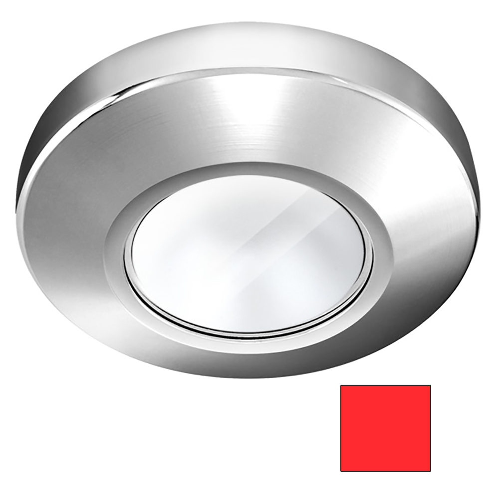 image for i2Systems Profile P1100 1.5W Surface Mount Light – Red – Chrome Finish