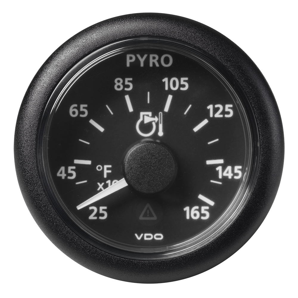 image for Veratron 52 MM (2-1/16″) ViewLine Pyrometer – 250° to 1650°F – Black Dial & Bezel