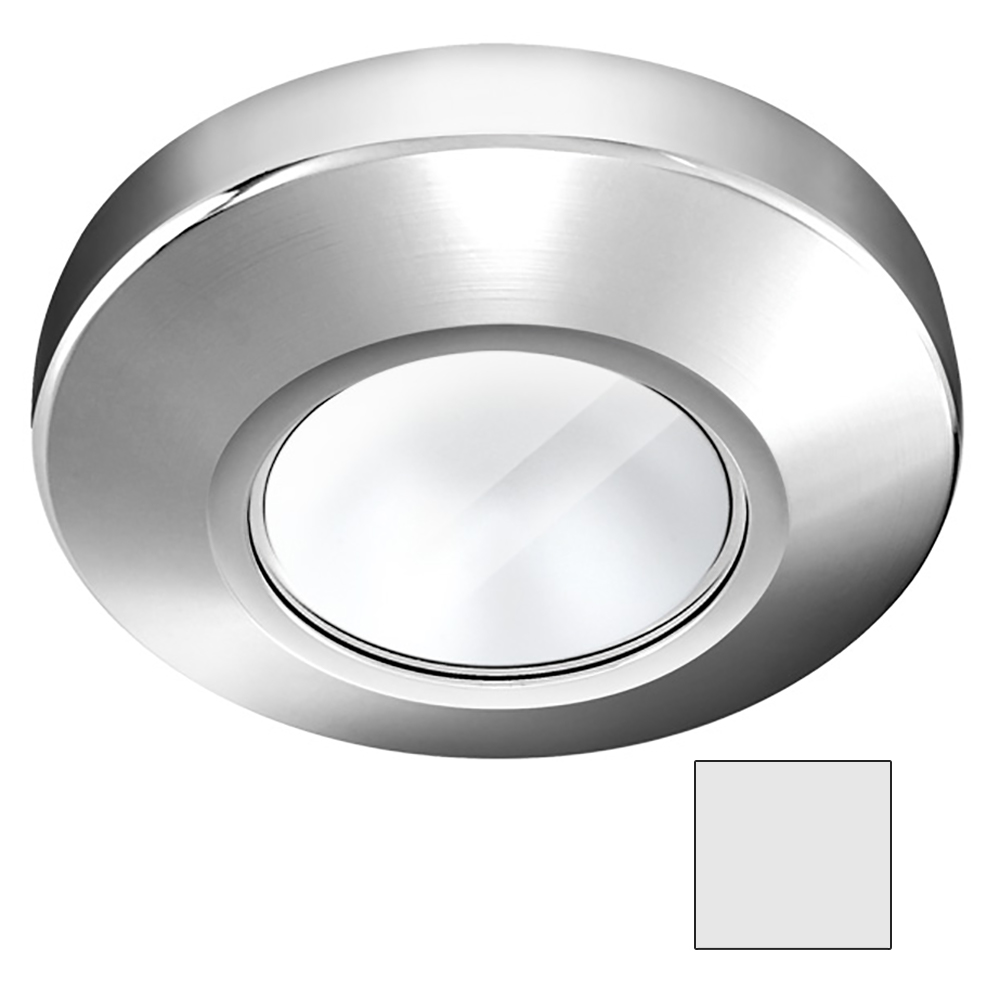 image for i2Systems Profile P1101 2.5W Surface Mount Light – Cool White – Chrome Finish