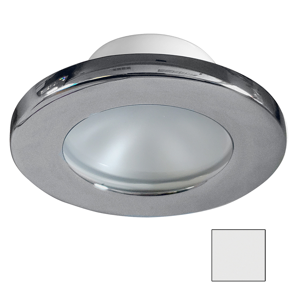 image for i2Systems Apeiron A3101Z 2.5W Screw Mount Light – Cool White – Brushed Nickel Finish