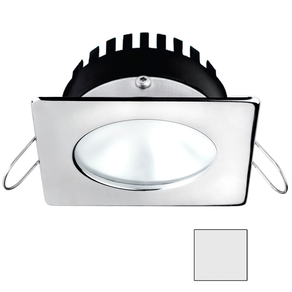 image for i2Systems Apeiron A506 6W Spring Mount Light – Square/Round – Cool White – Polished Chrome Finish