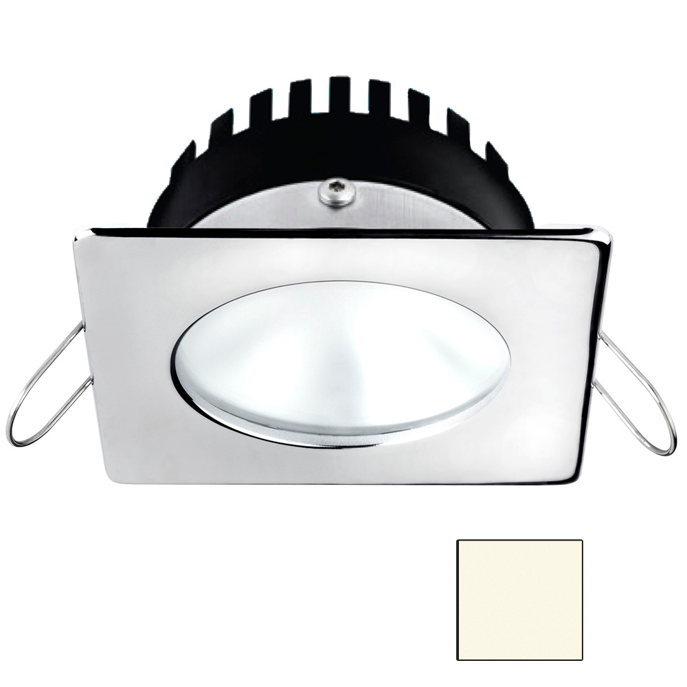 image for i2Systems Apeiron A506 6W Spring Mount Light – Square/Round – Neutral White – Polished Chrome Finish