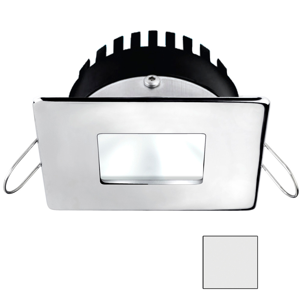image for i2Systems Apeiron A506 6W Spring Mount Light – Square/Square – Cool White – Polished Chrome Finish
