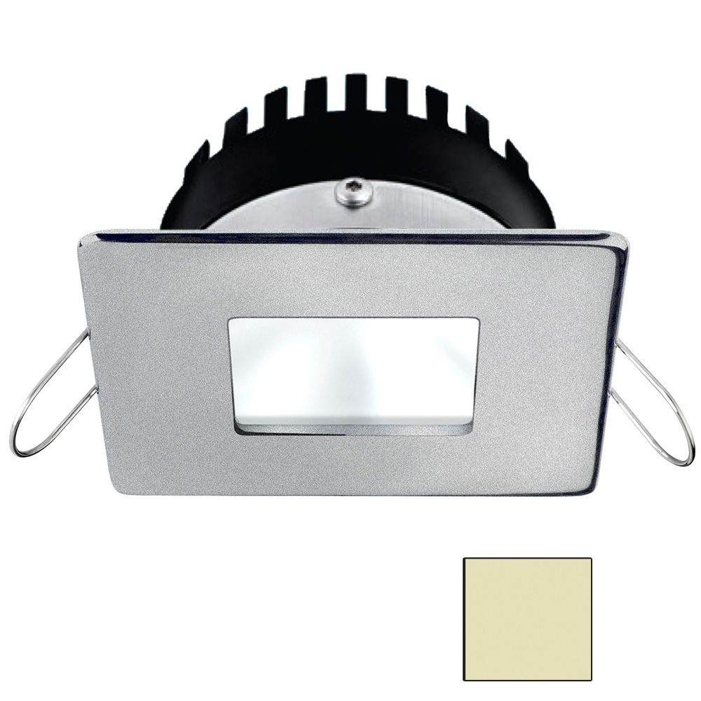 image for i2Systems Apeiron PRO A506 – 6W Spring Mount Light – Square/Square – Warm White – Brushed Nickel Finish