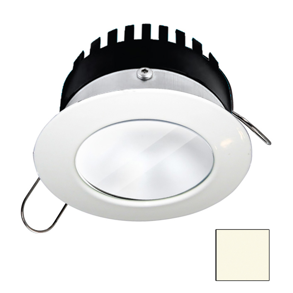 image for i2Systems Apeiron PRO A506 – 6W Spring Mount Light – Round – Neutral White – White Finish