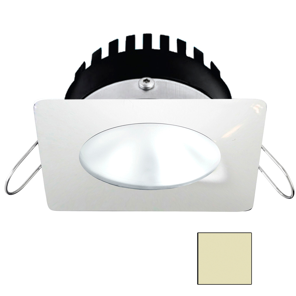 image for i2Systems Apeiron PRO A506 – 6W Spring Mount Light – Square/Round – Warm White – White Finish