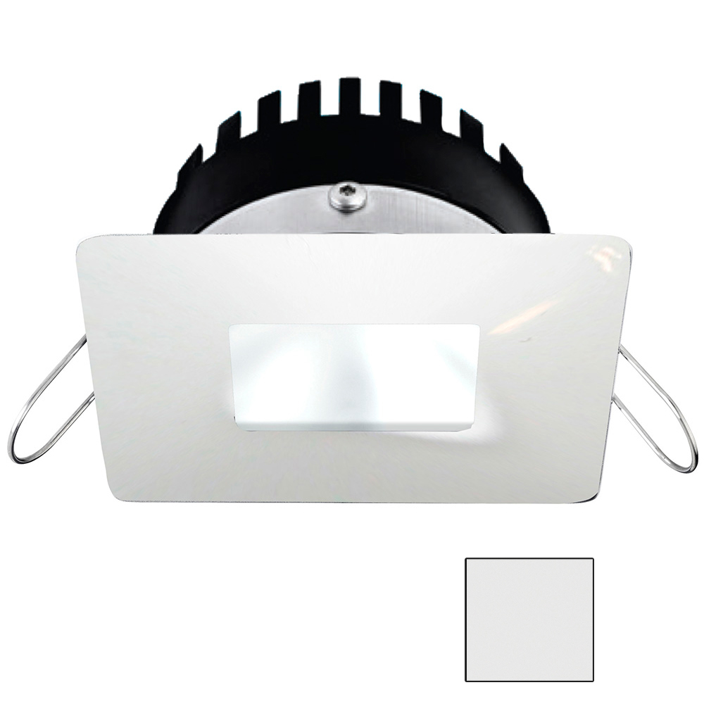 image for i2Systems Apeiron PRO A506 – 6W Spring Mount Light – Square/Square – Cool White – White Finish