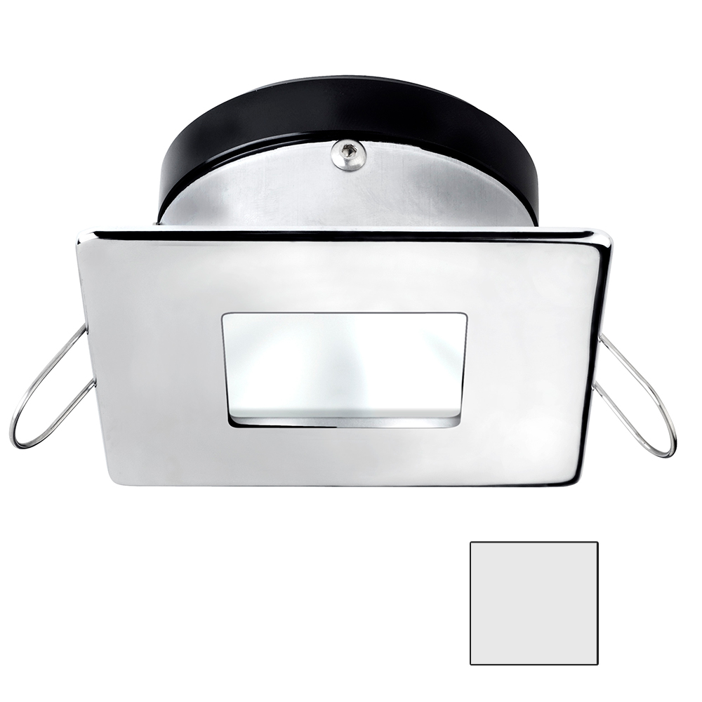 image for i2Systems Apeiron A1110Z – 4.5W Spring Mount Light – Square/Square – Cool White – Chrome Finish