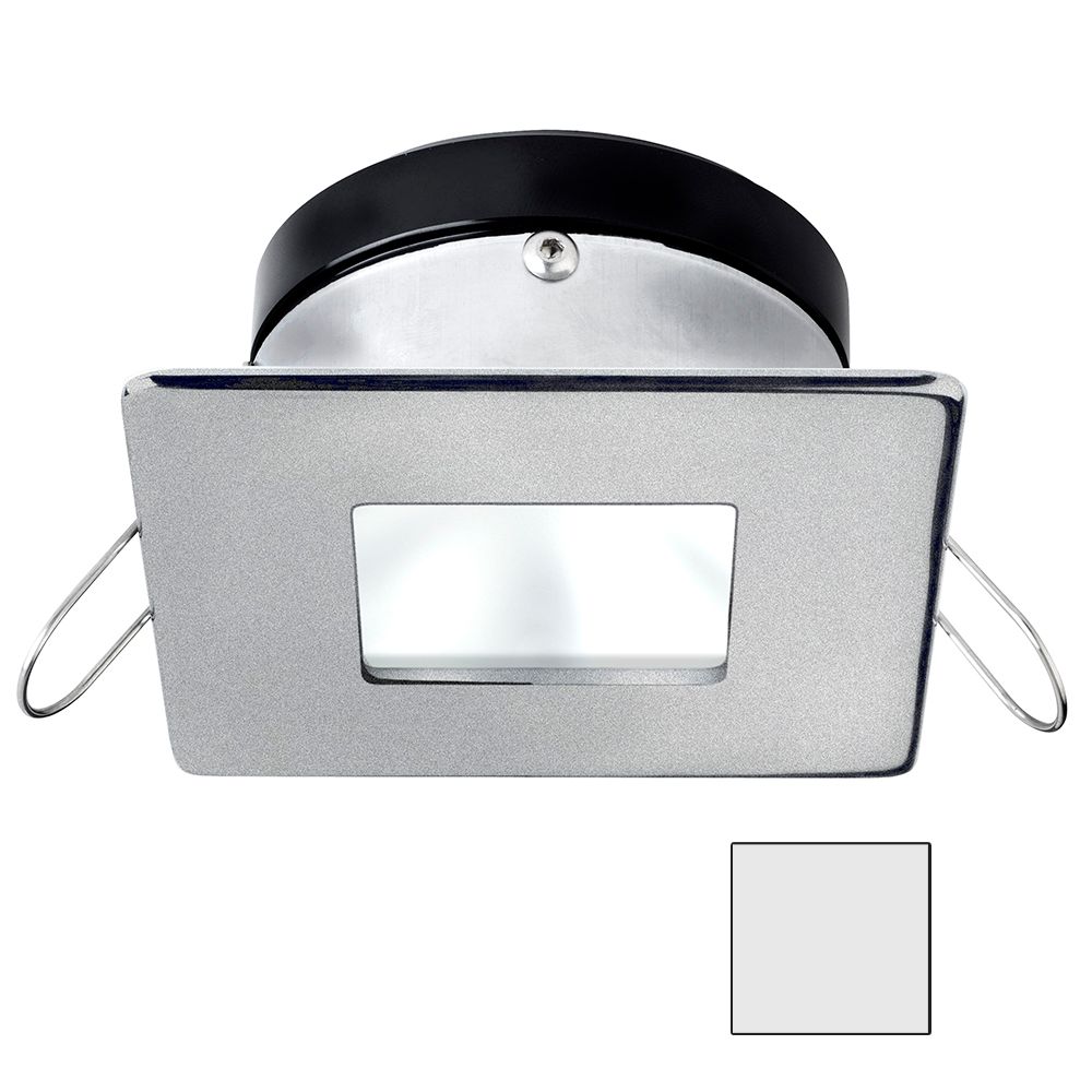 image for i2Systems Apeiron A1110Z – 4.5W Spring Mount Light – Square/Square – Cool White – Brushed Nickel Finish