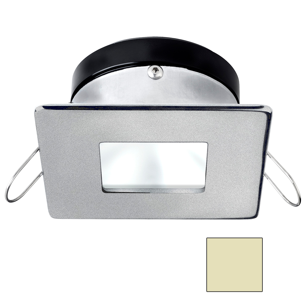 image for i2Systems Apeiron A1110Z – 4.5W Spring Mount Light – Square/Square – Warm White – Brushed Nickel Finish