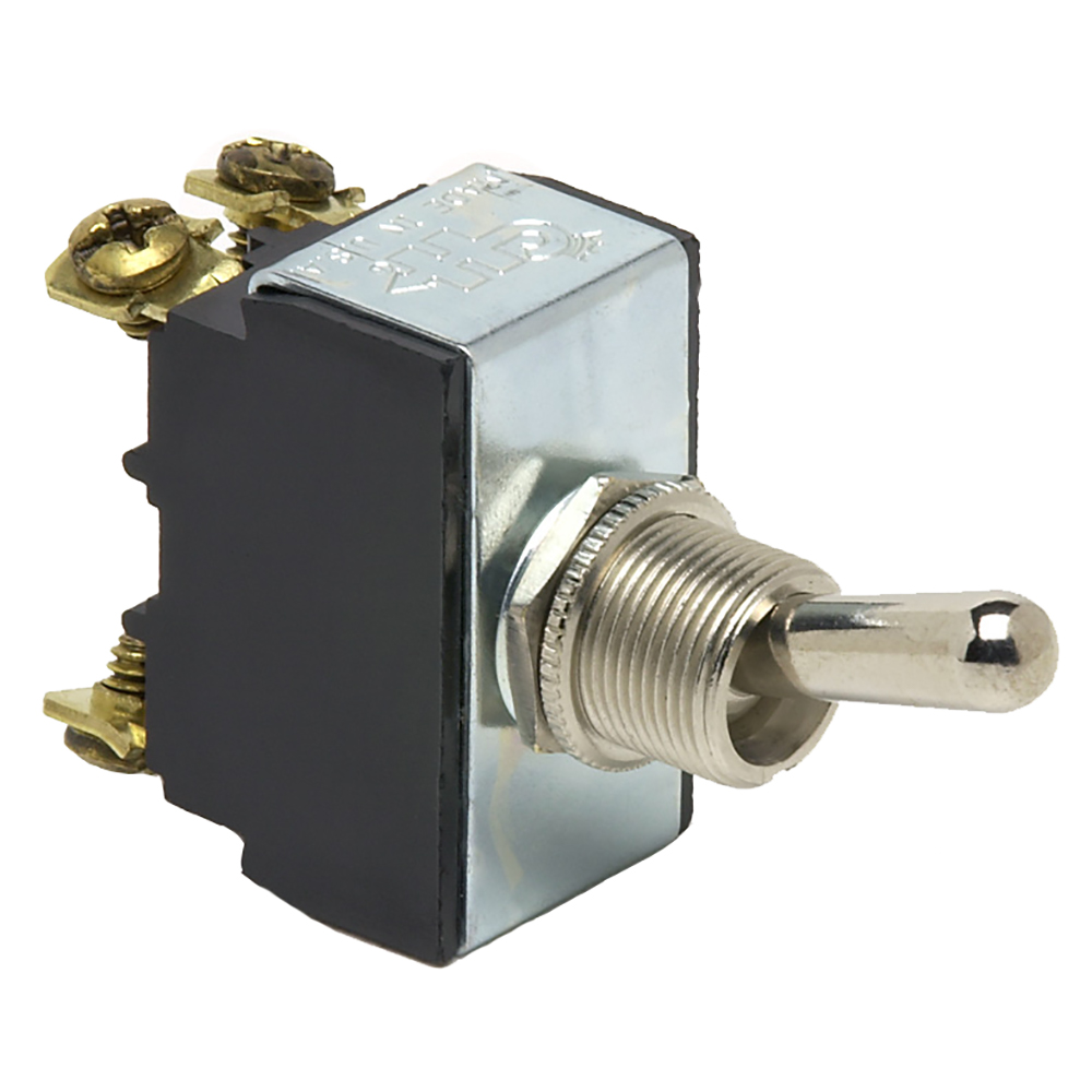 image for Cole Hersee Heavy Duty Toggle Switch DPST On-Off 4-Screw