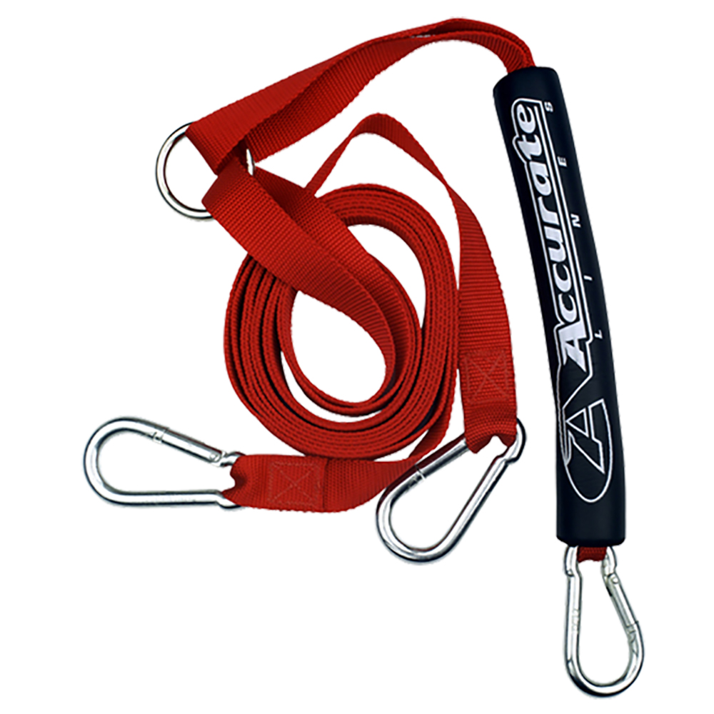 image for Hyperlite Nylon Webbing Boat Tow Harness – Red