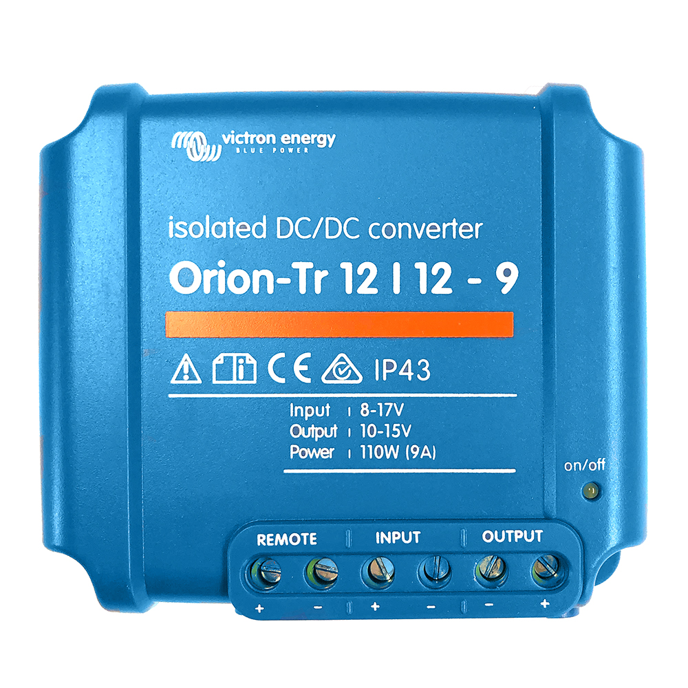 image for Victron Orion-TR DC-DC Converter – 12 VDC to 12 VDC – 9AMP Isolated