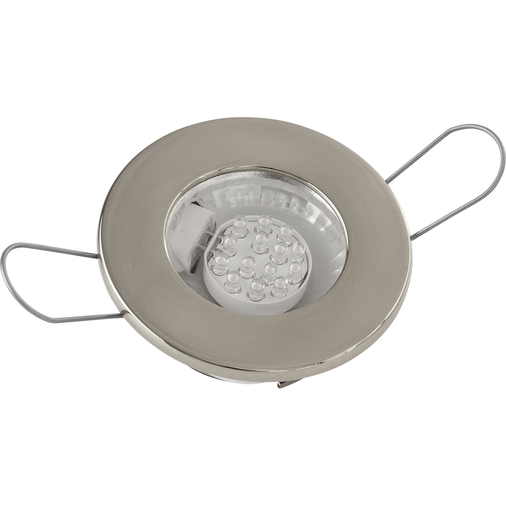 image for Sea-Dog LED Overhead Light – Brushed Finish – 60 Lumens – Clear Lens – Stamped 304 Stainless Steel