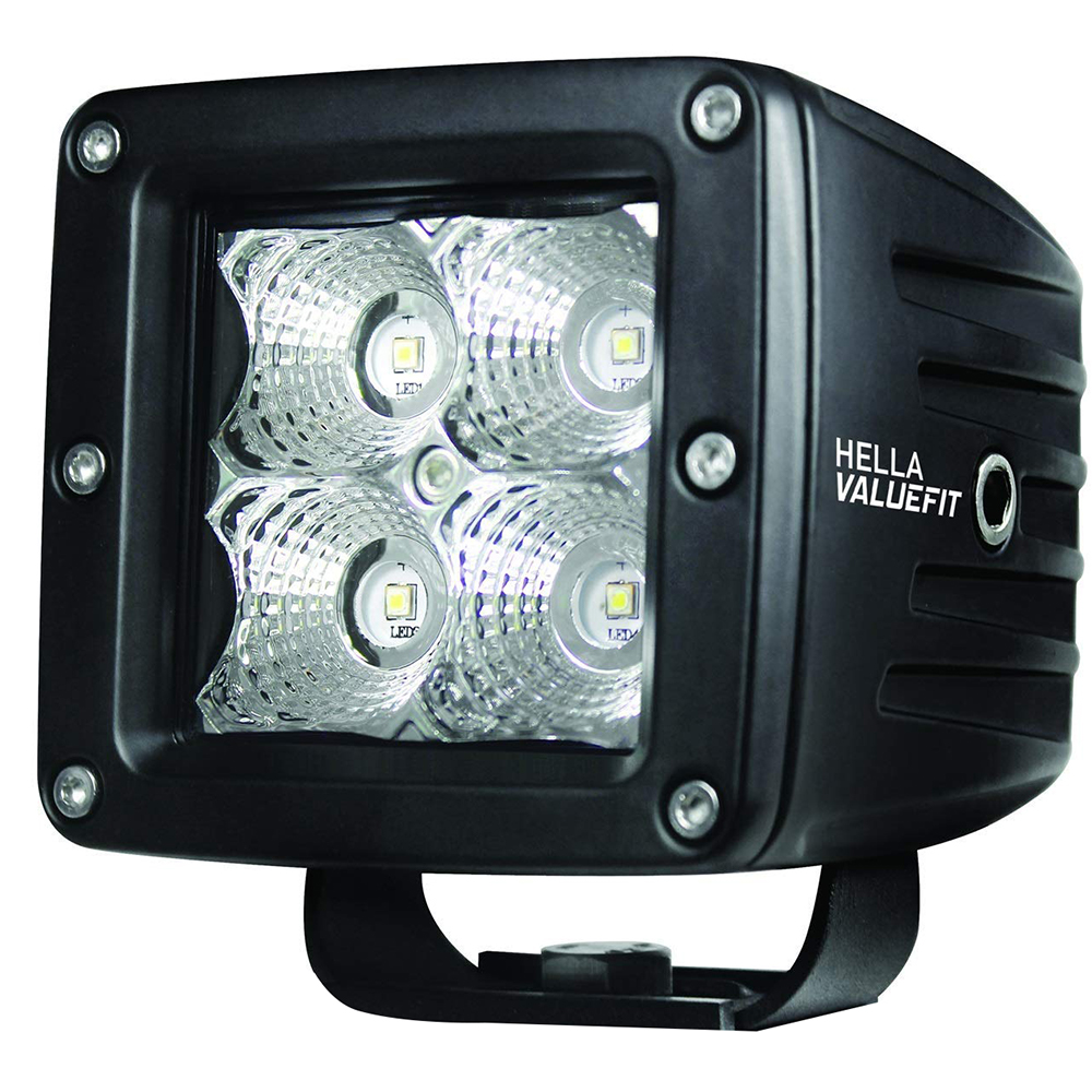 image for Hella Marine Value Fit LED 4 Cube Flood Light – Black