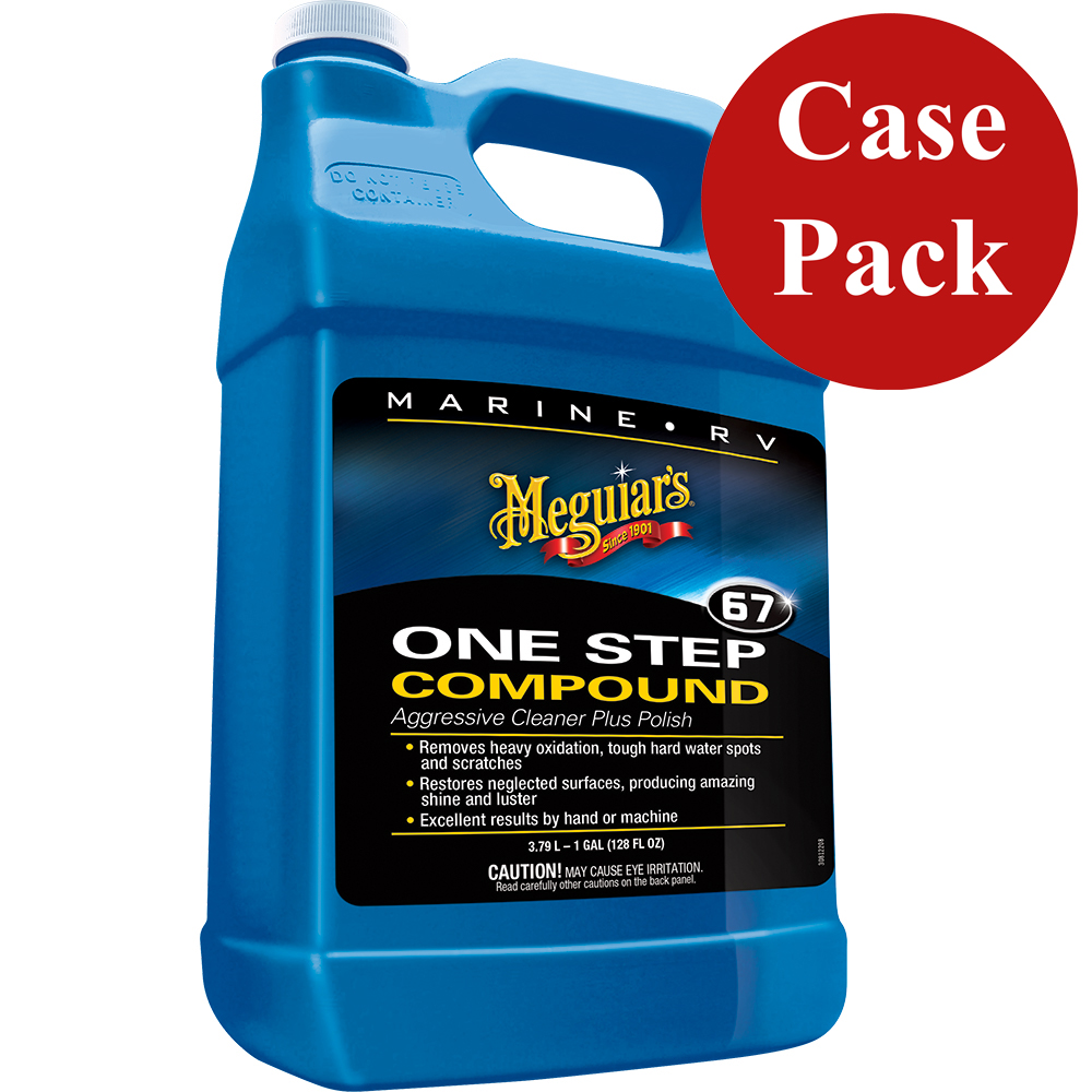 image for Meguiar's Marine One-Step Compound – 1 Gallon *Case of 4*