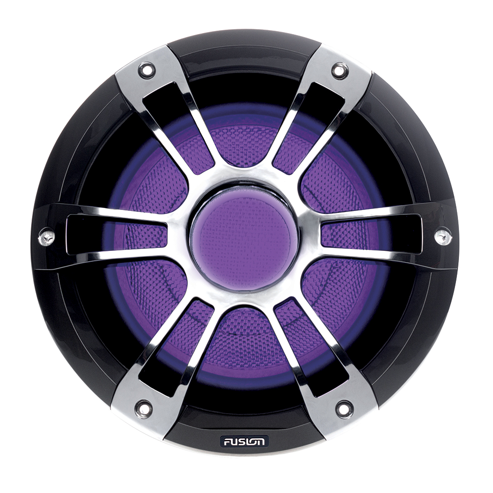 image for FUSION SG-SL102SPC Signature Series 3 – 10″ Subwoofer – Silver/Chrome Sports Grille