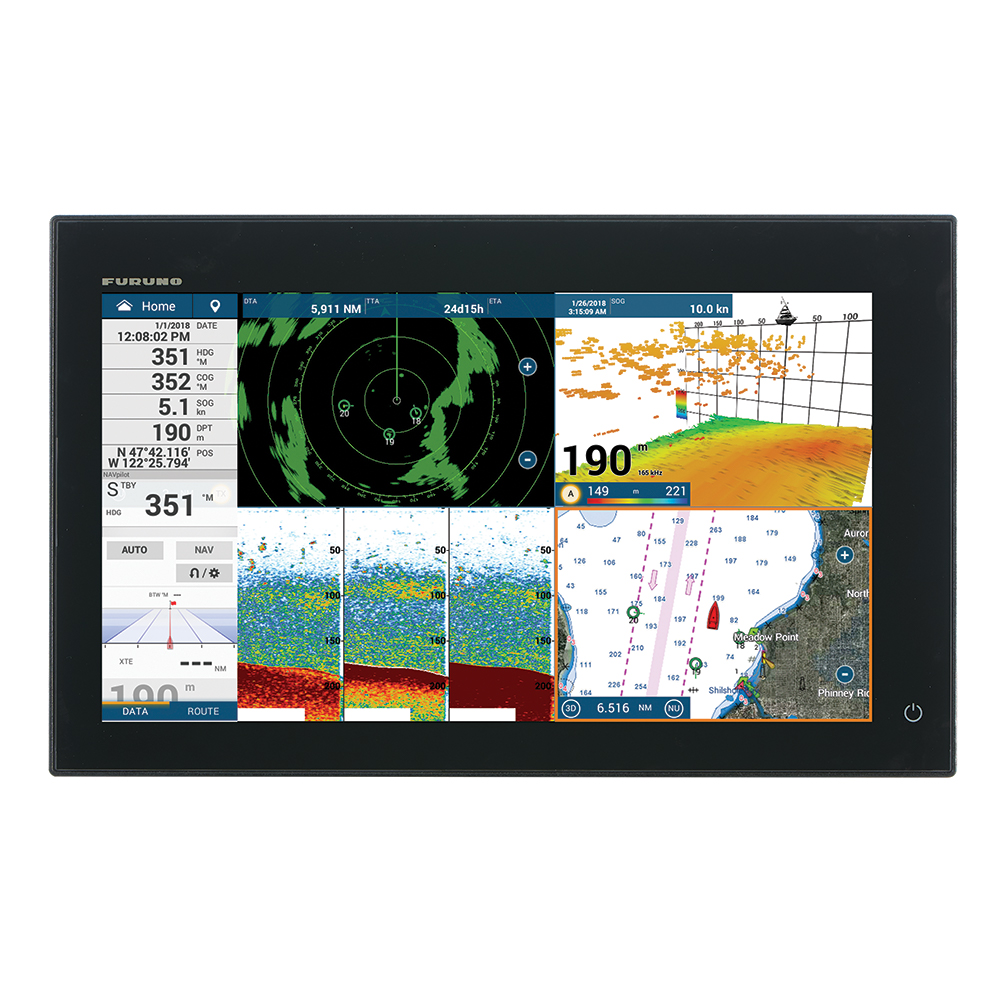 image for Furuno NavNet TZtouch3 16″ MFD w/1kW Dual Channel CHIRP™ Sounder & Internal GPS