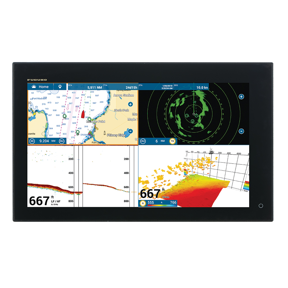 image for Furuno NavNet TZtouch3 19″ MFD w/1kW Dual Channel CHIRP™ Sounder