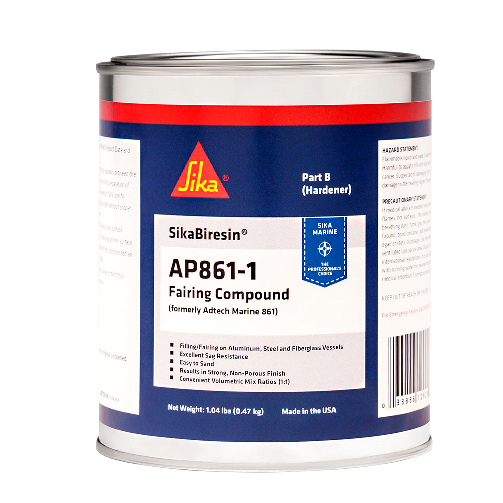 image for Sika SikaBiresin® AP861-1 Epoxy Fairing Compound Hardener – Above/Below Waterline – Quart – Part B